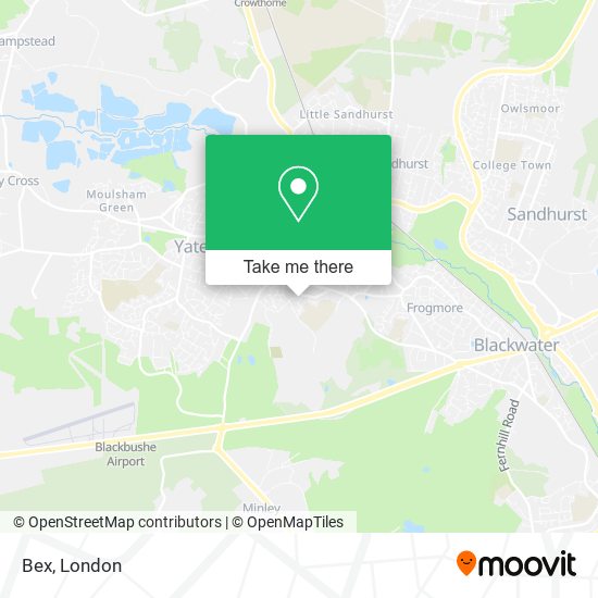 Bex map