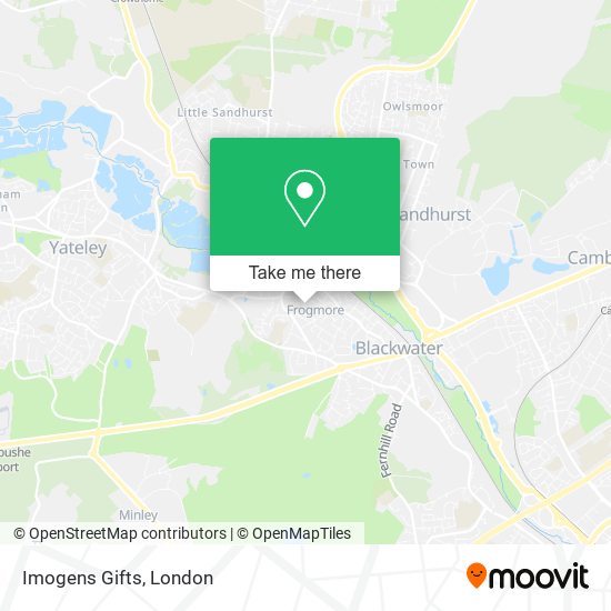 Imogens Gifts map