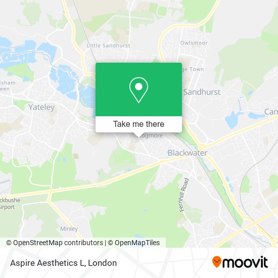 Aspire Aesthetics L map