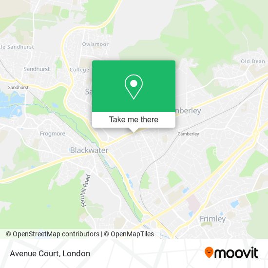 Avenue Court map