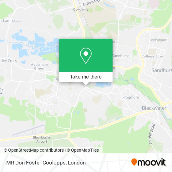 MR Don Foster Coolopps map