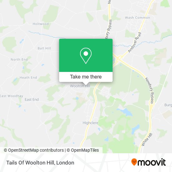 Tails Of Woolton Hill map