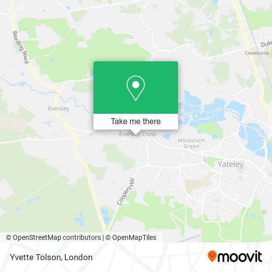 Yvette Tolson map