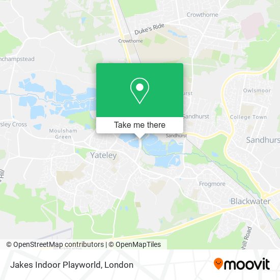 Jakes Indoor Playworld map