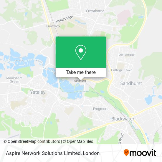 Aspire Network Solutions Limited map