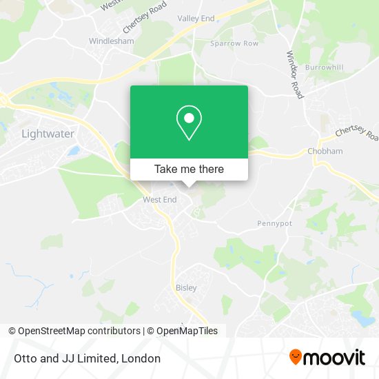 Otto and JJ Limited map