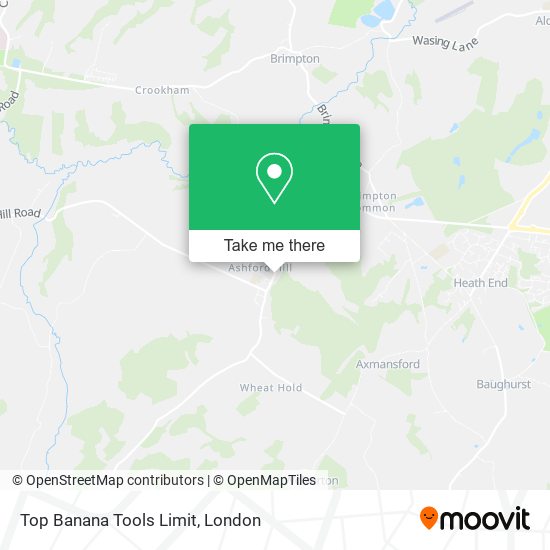 Top Banana Tools Limit map