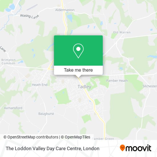 The Loddon Valley Day Care Centre map