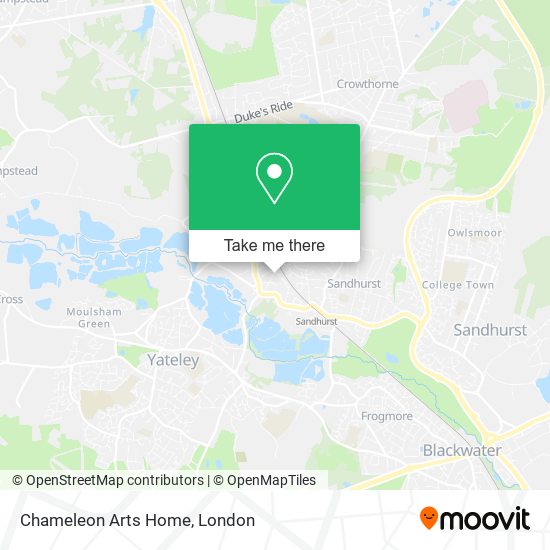 Chameleon Arts Home map