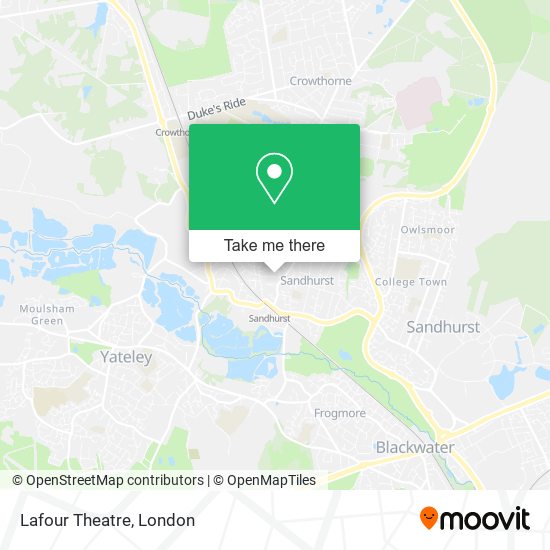 Lafour Theatre map
