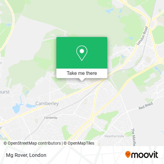 Mg Rover map
