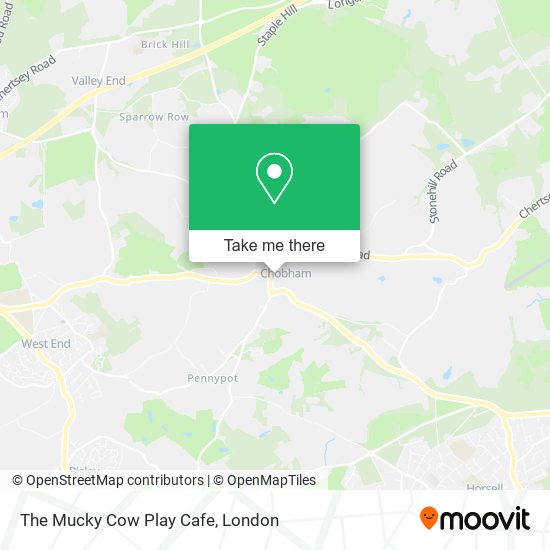 The Mucky Cow Play Cafe map