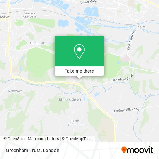 Greenham Trust map