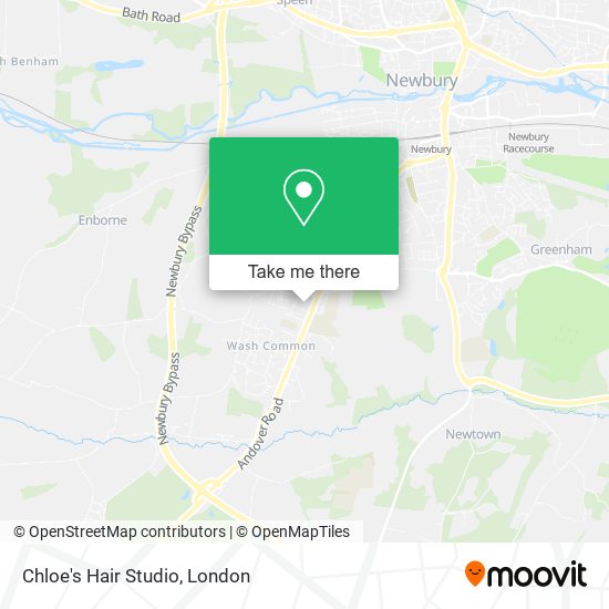 Chloe's Hair Studio map