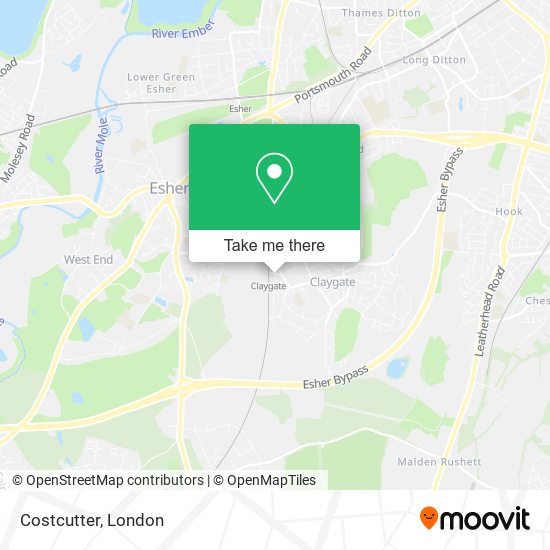 Costcutter map