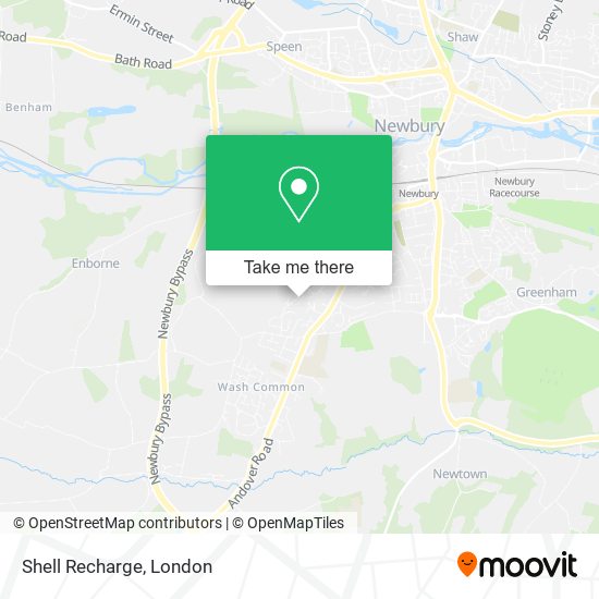 Shell Recharge map