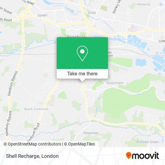 Shell Recharge map
