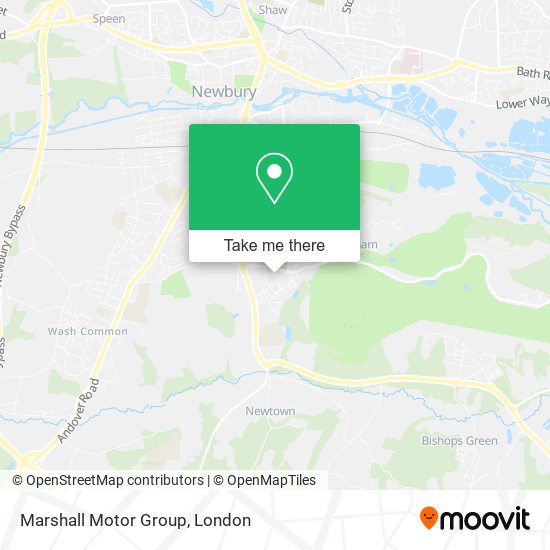 Marshall Motor Group map