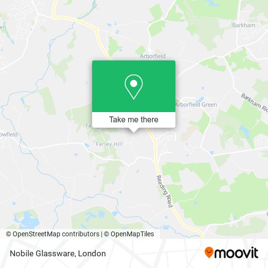 Nobile Glassware map