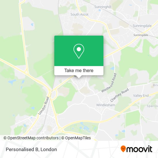 Personalised B map