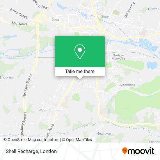 Shell Recharge map