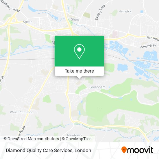Diamond Quality Care Services map
