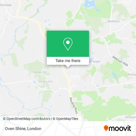 Oven Shine map
