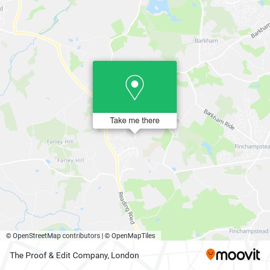 The Proof & Edit Company map