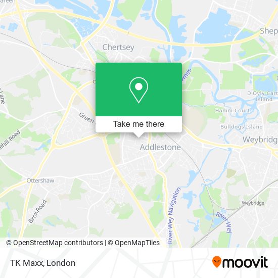 TK Maxx map