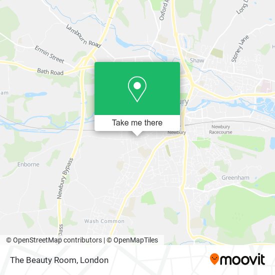 The Beauty Room map
