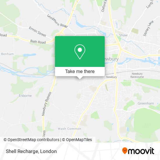Shell Recharge map