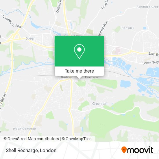 Shell Recharge map