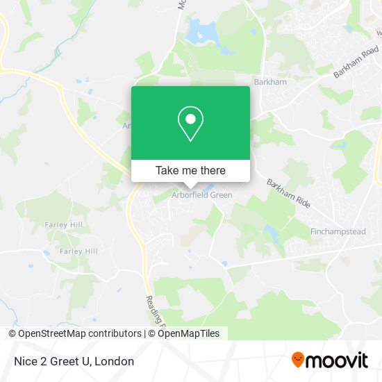 Nice 2 Greet U map