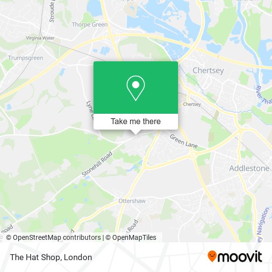 The Hat Shop map