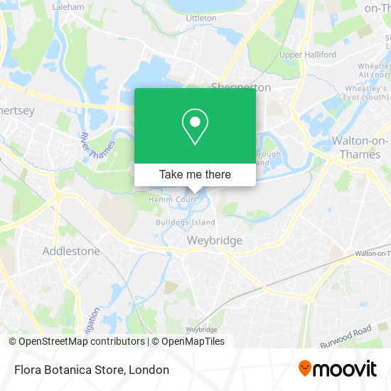 Flora Botanica Store map