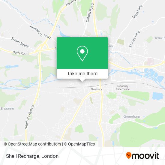 Shell Recharge map