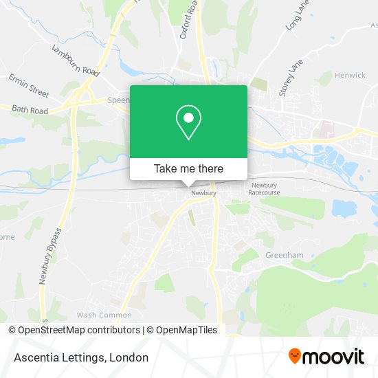 Ascentia Lettings map
