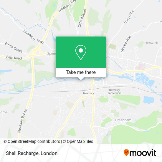 Shell Recharge map