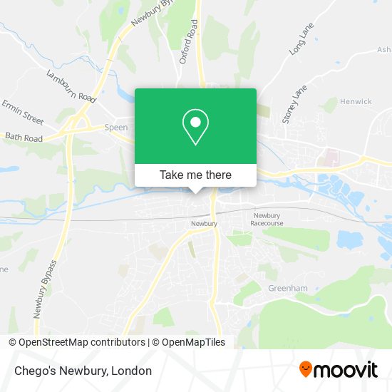 Chego's Newbury map