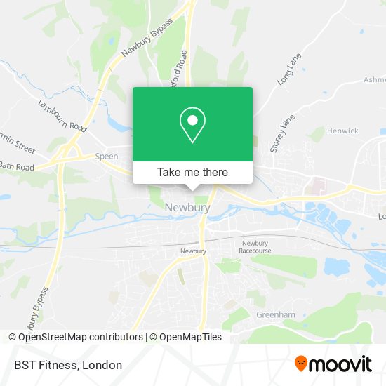 BST Fitness map