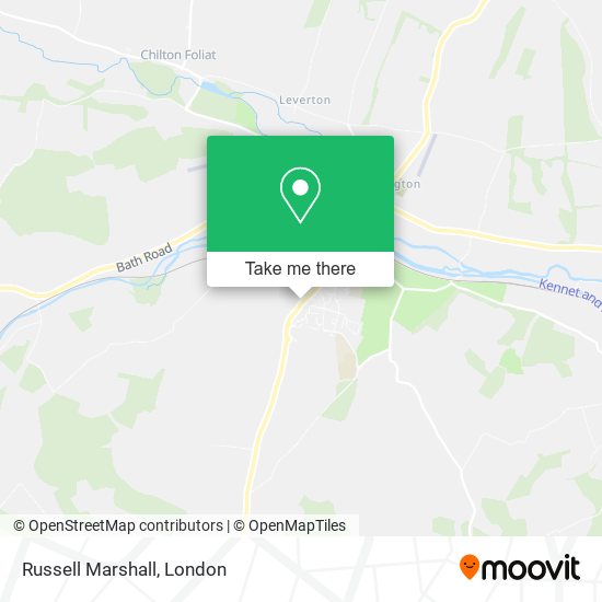 Russell Marshall map
