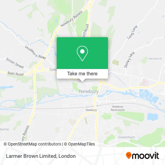 Larmer Brown Limited map