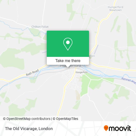 The Old Vicarage map