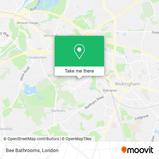 Bee Bathrooms map