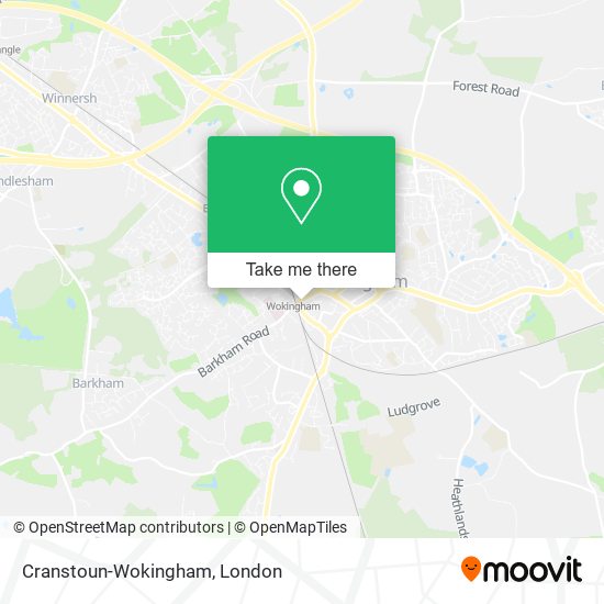 Cranstoun-Wokingham map