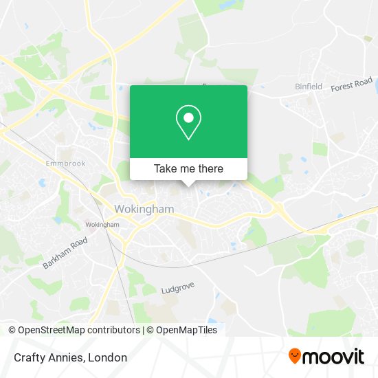 Crafty Annies map