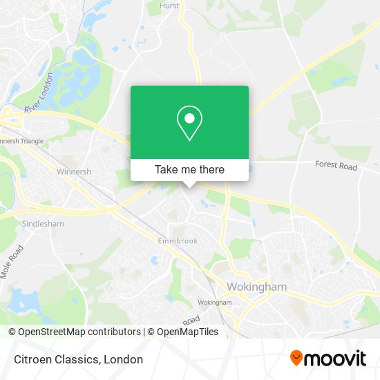 Citroen Classics map