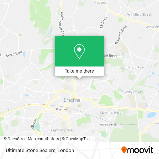 Ultimate Stone Sealers map