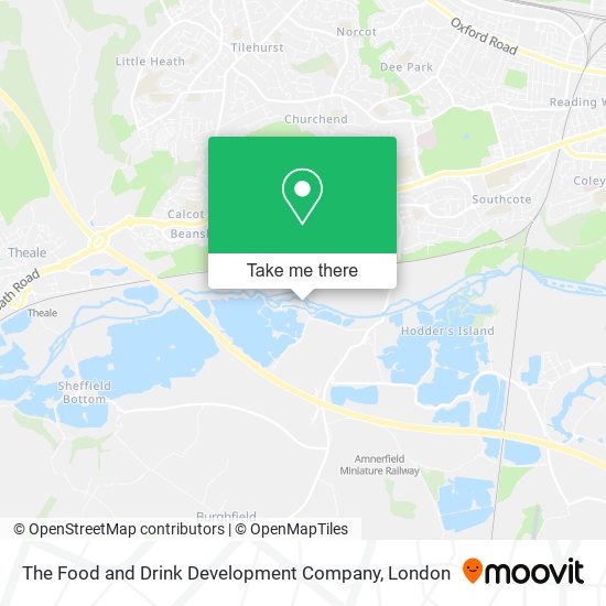 The Food and Drink Development Company map