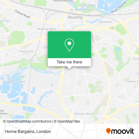Home Bargains map